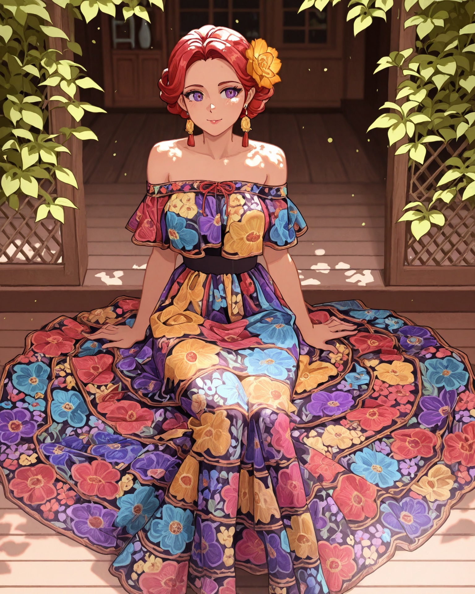 1girl,  chiapas,  chiapas dress on Tensor.Art