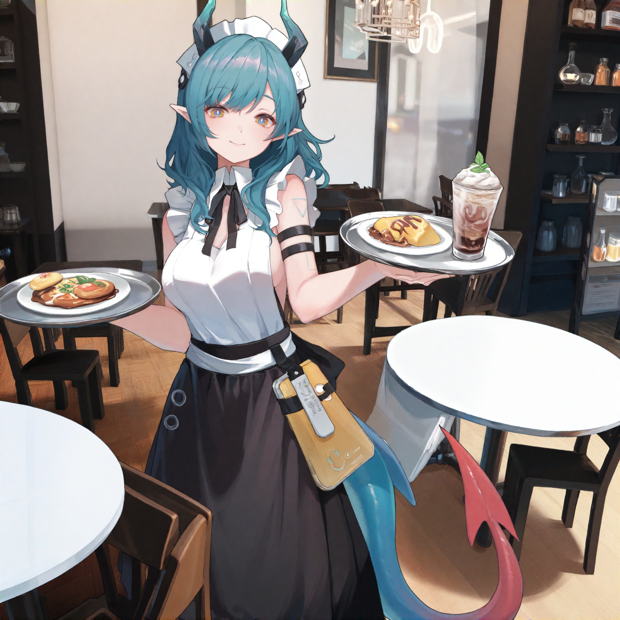 x1i2,  1girl,  waitress on Tensor.Art