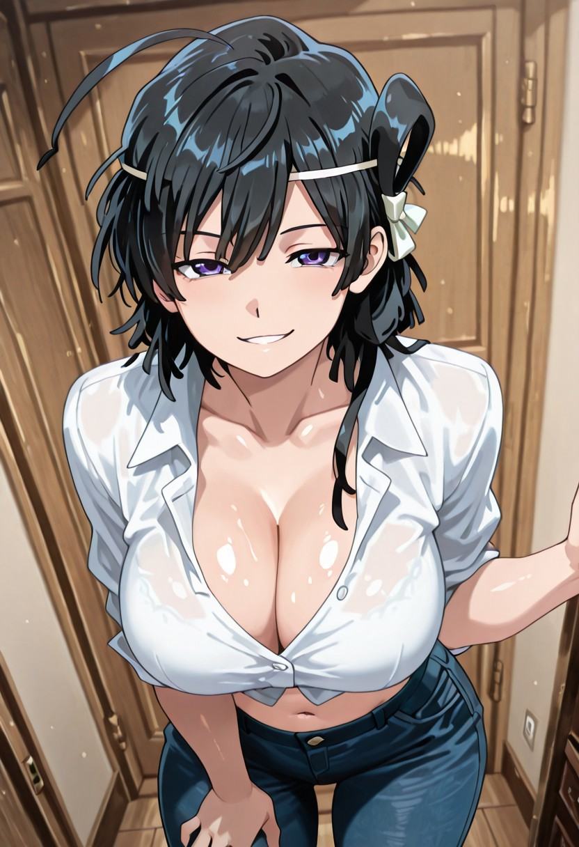 magtotoazza ,  1girl ,  black hair on Tensor.Art