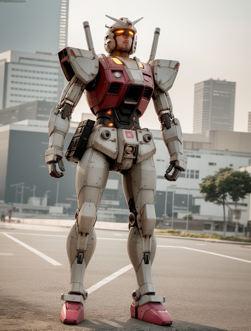 best quality, Mechanical texture,Metallic luster,Cyberpunk,full body，mechanization， (photorealistic:1.4),ultra detailed,photorealistic, realistic, ultra high res,A body larger than a house