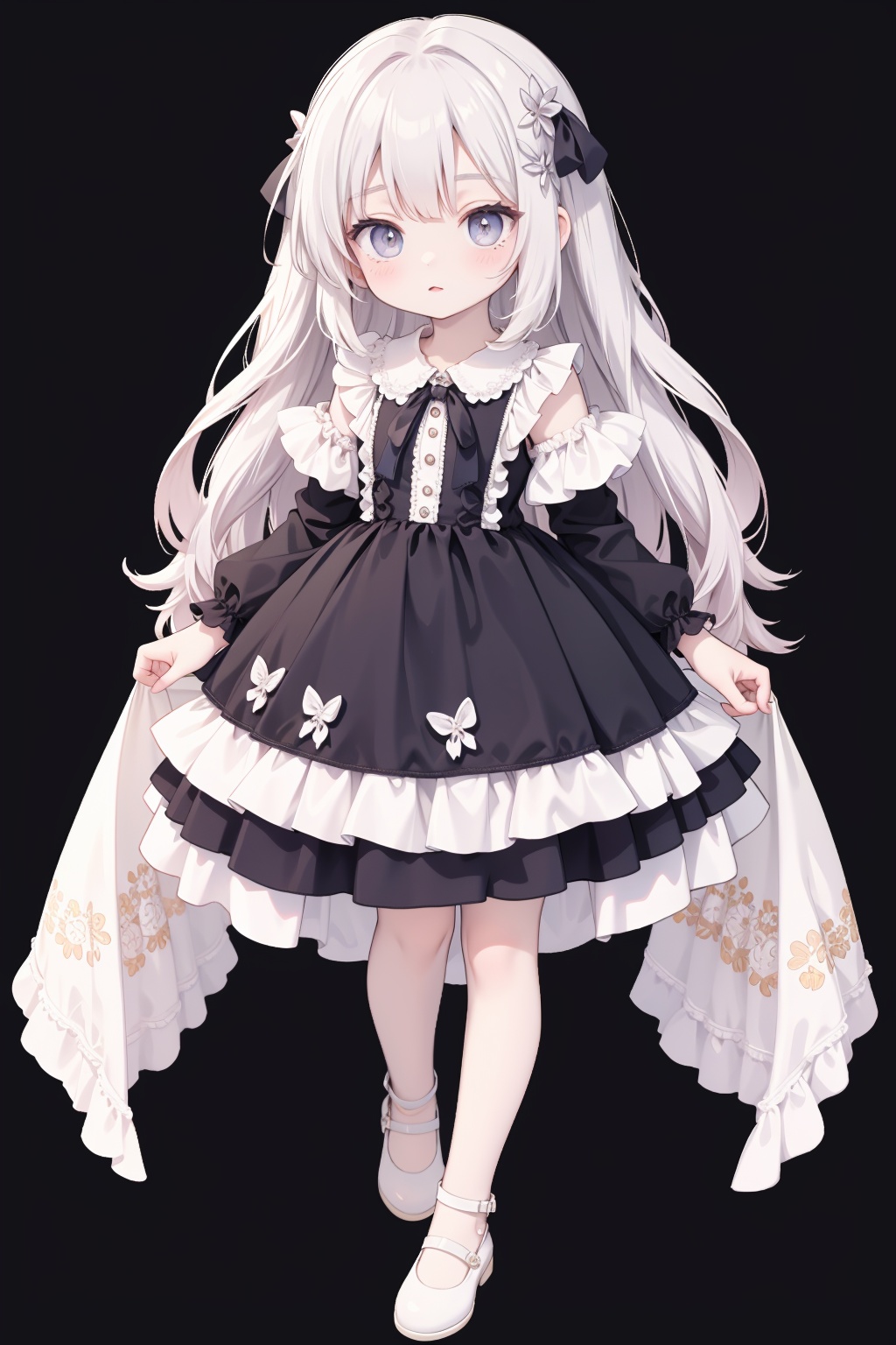 1gril,  full body,  very_long_hair by 海底烂皮球 on Tensor.Art