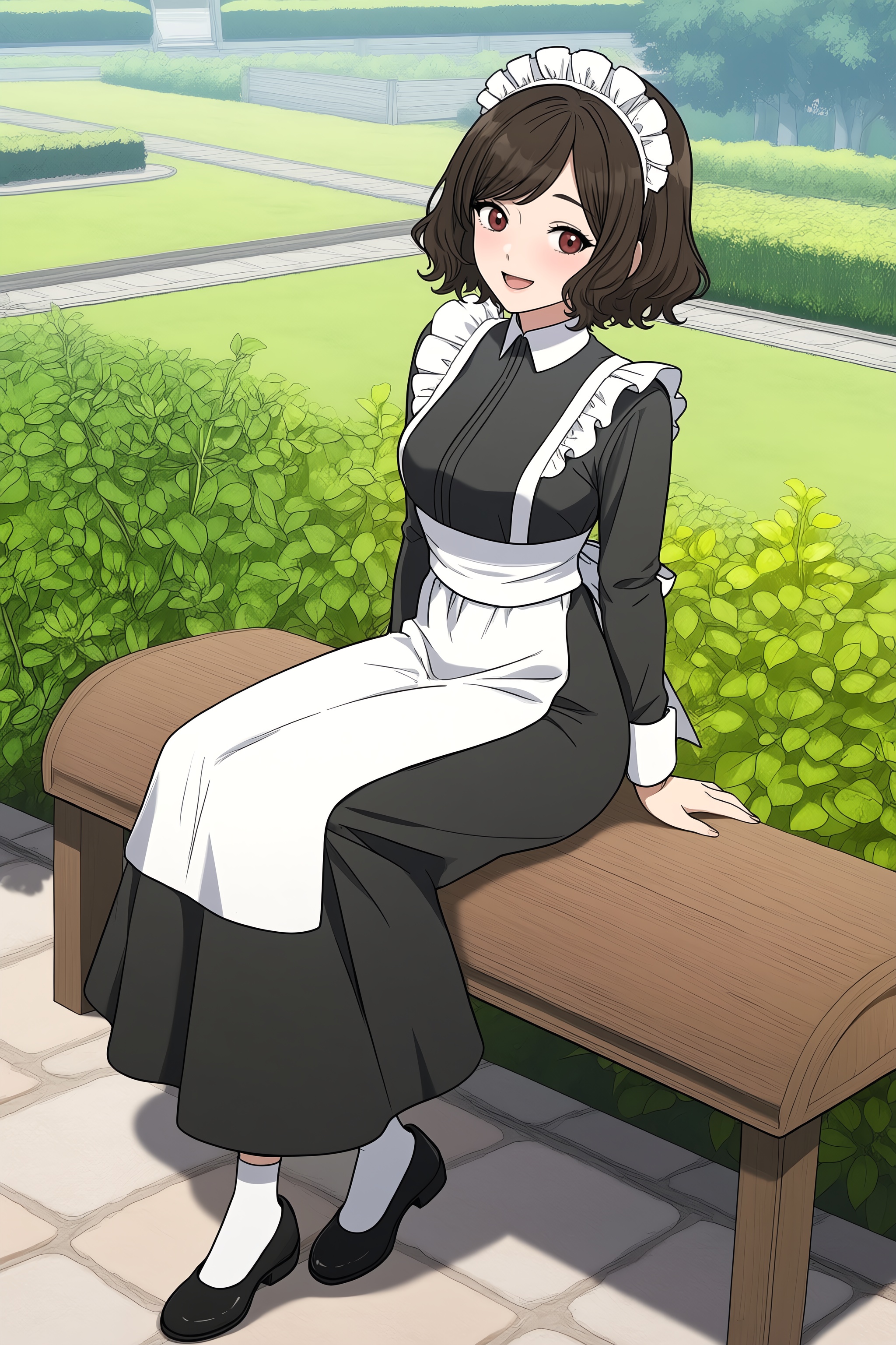 bella-nobleladyreformationguide,  maid,  1girl on Tensor.Art