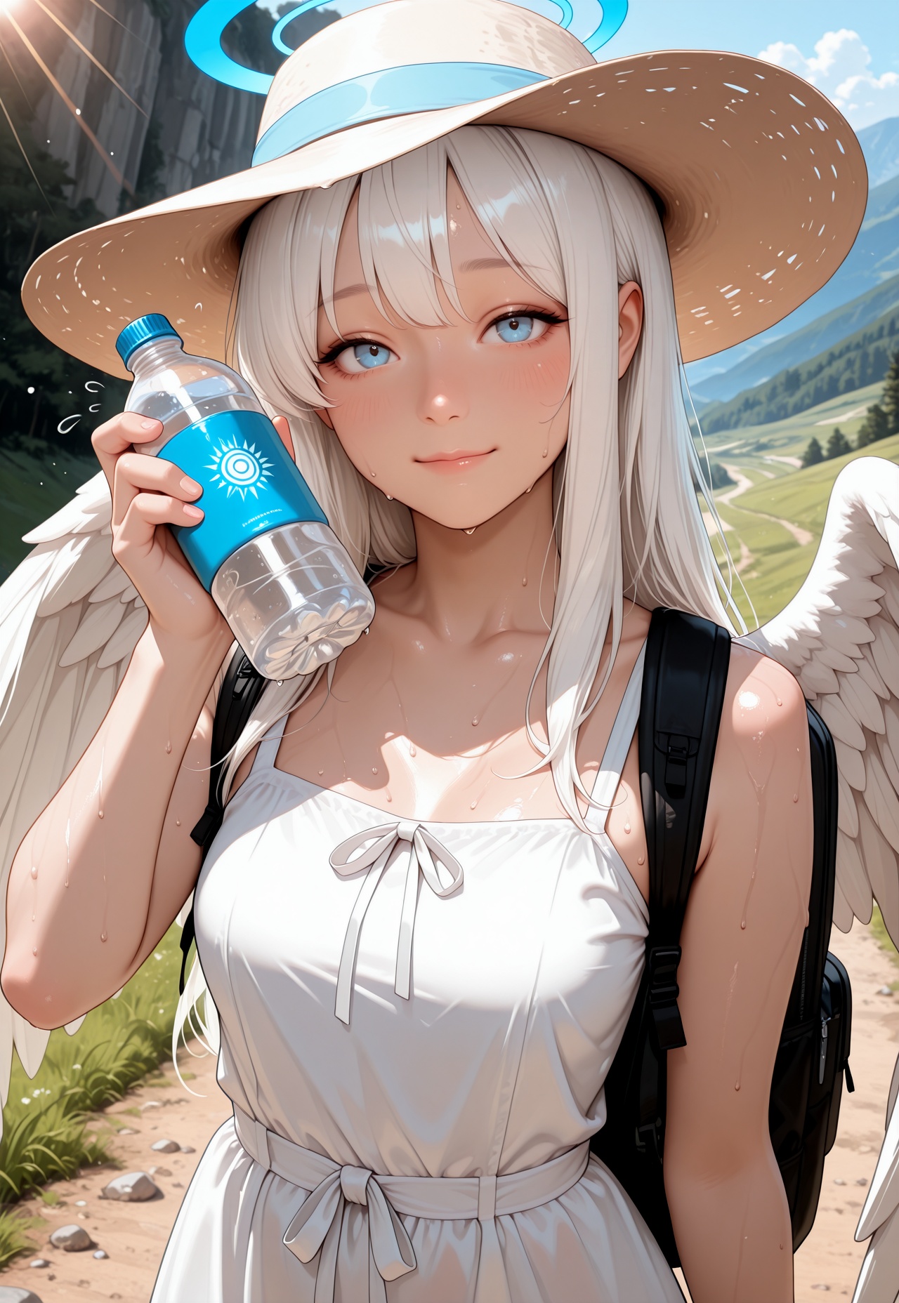 1girl,  solo,  angel on Tensor.Art