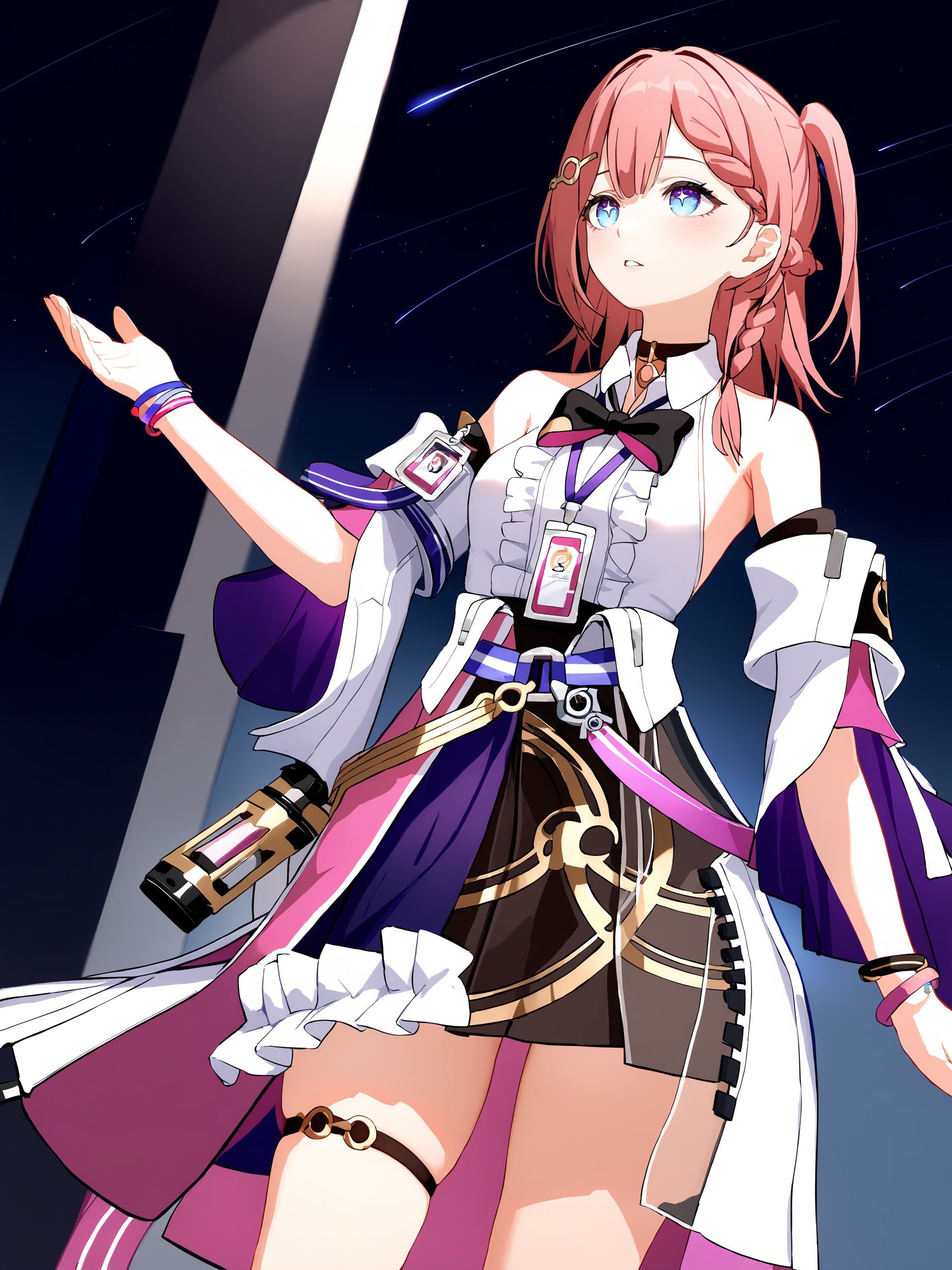 1girl,  asta \(honkai: star rail\),  detached sleeves on Tensor.Art