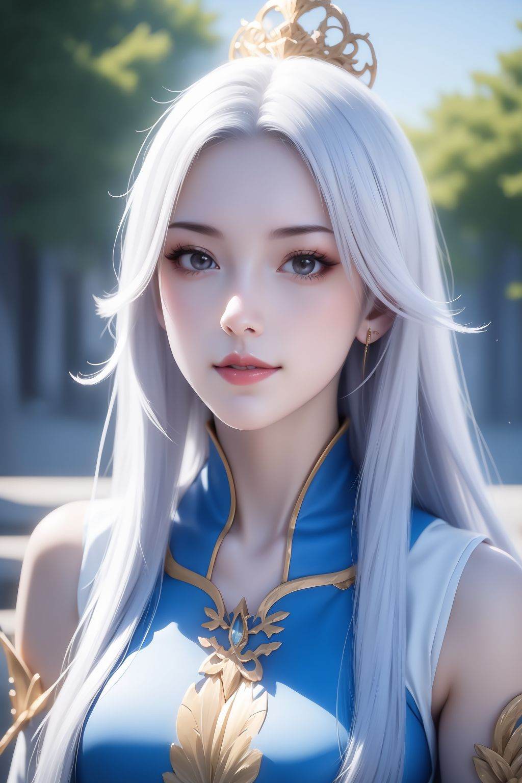 beautiful girl,  long hair,  white skin by 天TIN on Tensor.Art