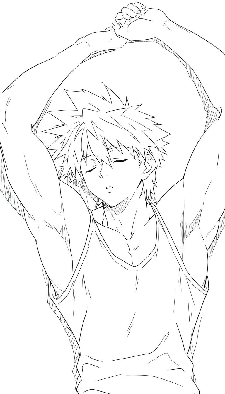 Anime,  1male,  solo male focus on Tensor.Art