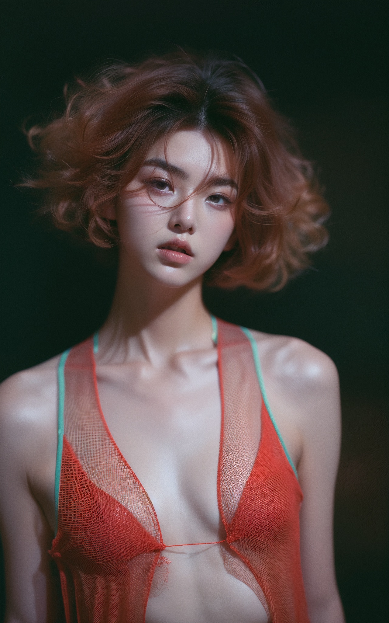 korean idol,  full human fractal body,  90's aesthetic on Tensor.Art