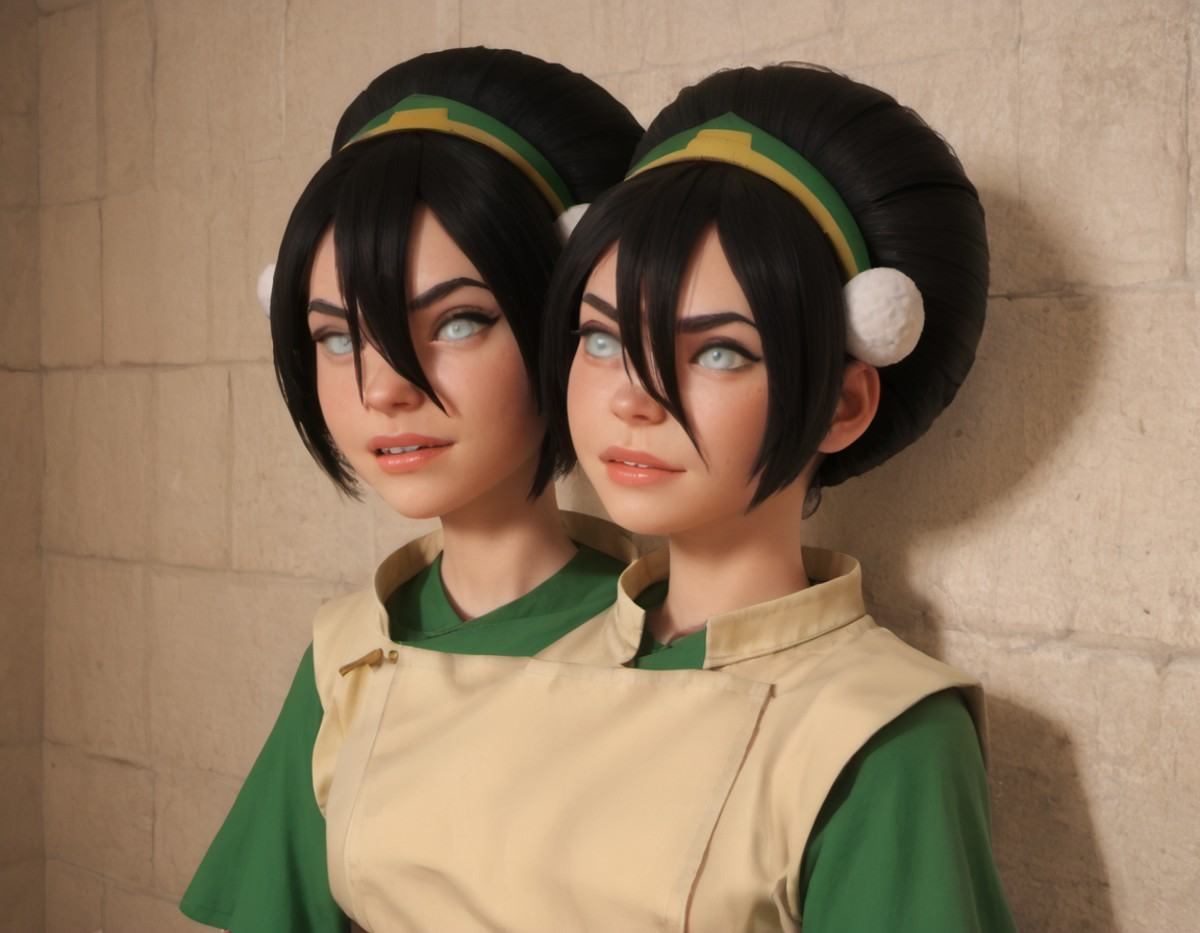 twoheads,  2 heads,  multiple heads on Tensor.Art