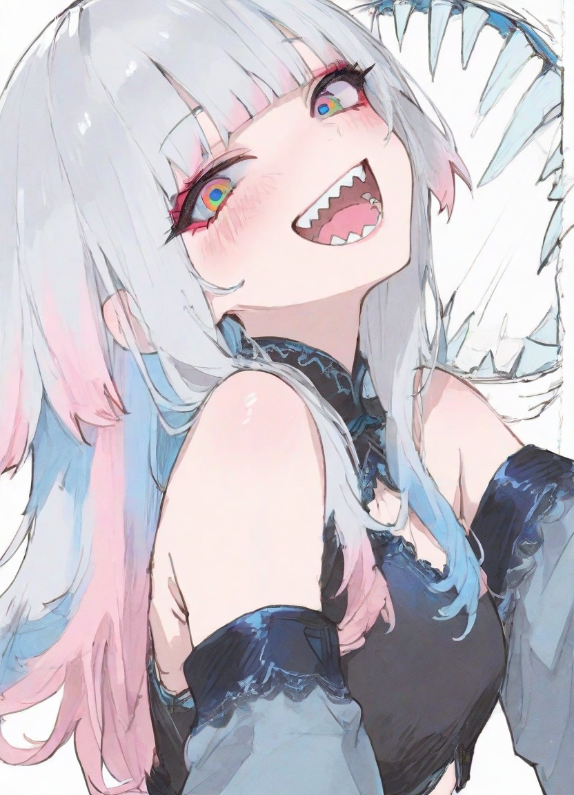 masterpiece,  best quality,  sharp teeth on Tensor.Art