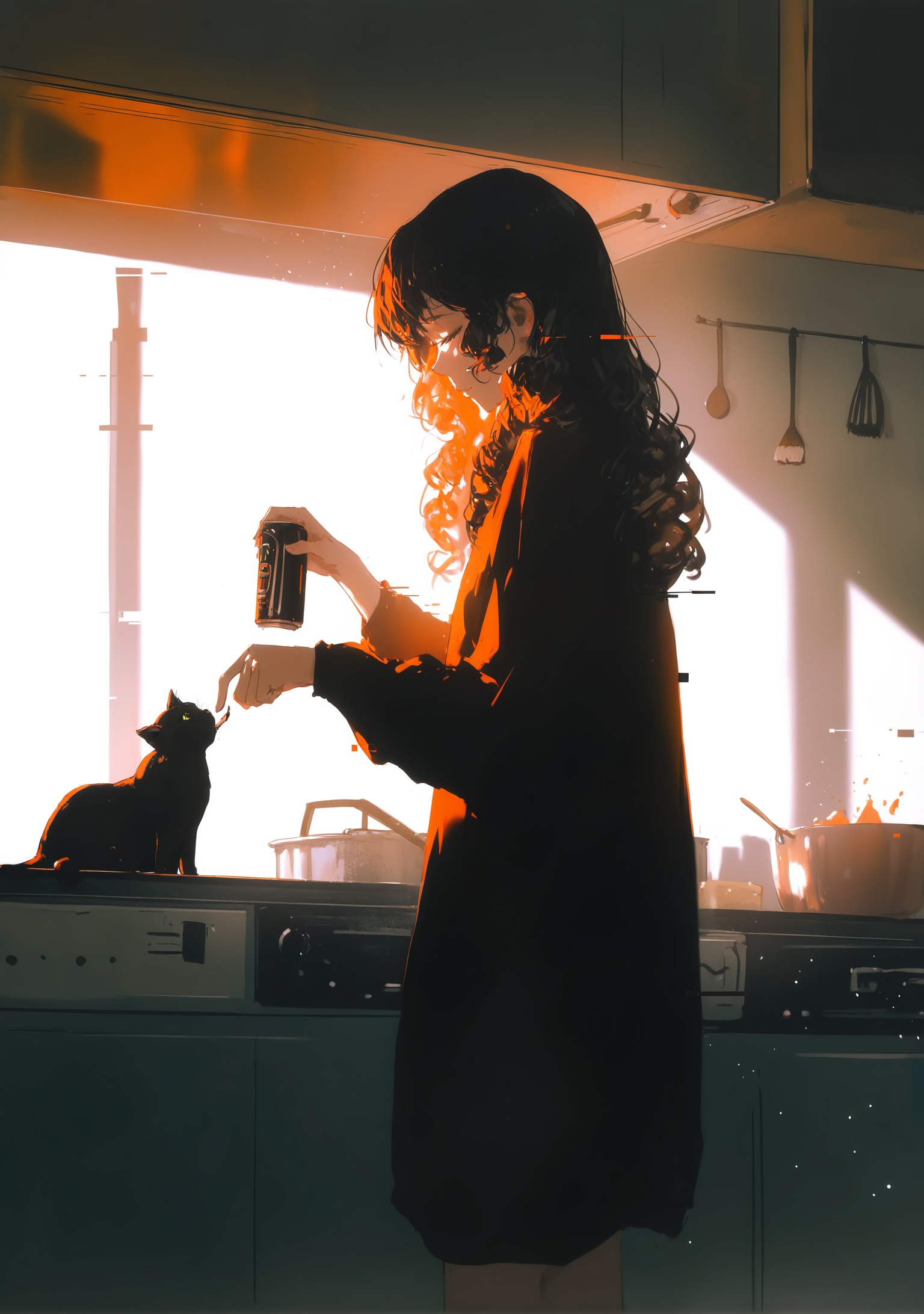 film grain,  light particles,  cinematic lighting on Tensor.Art