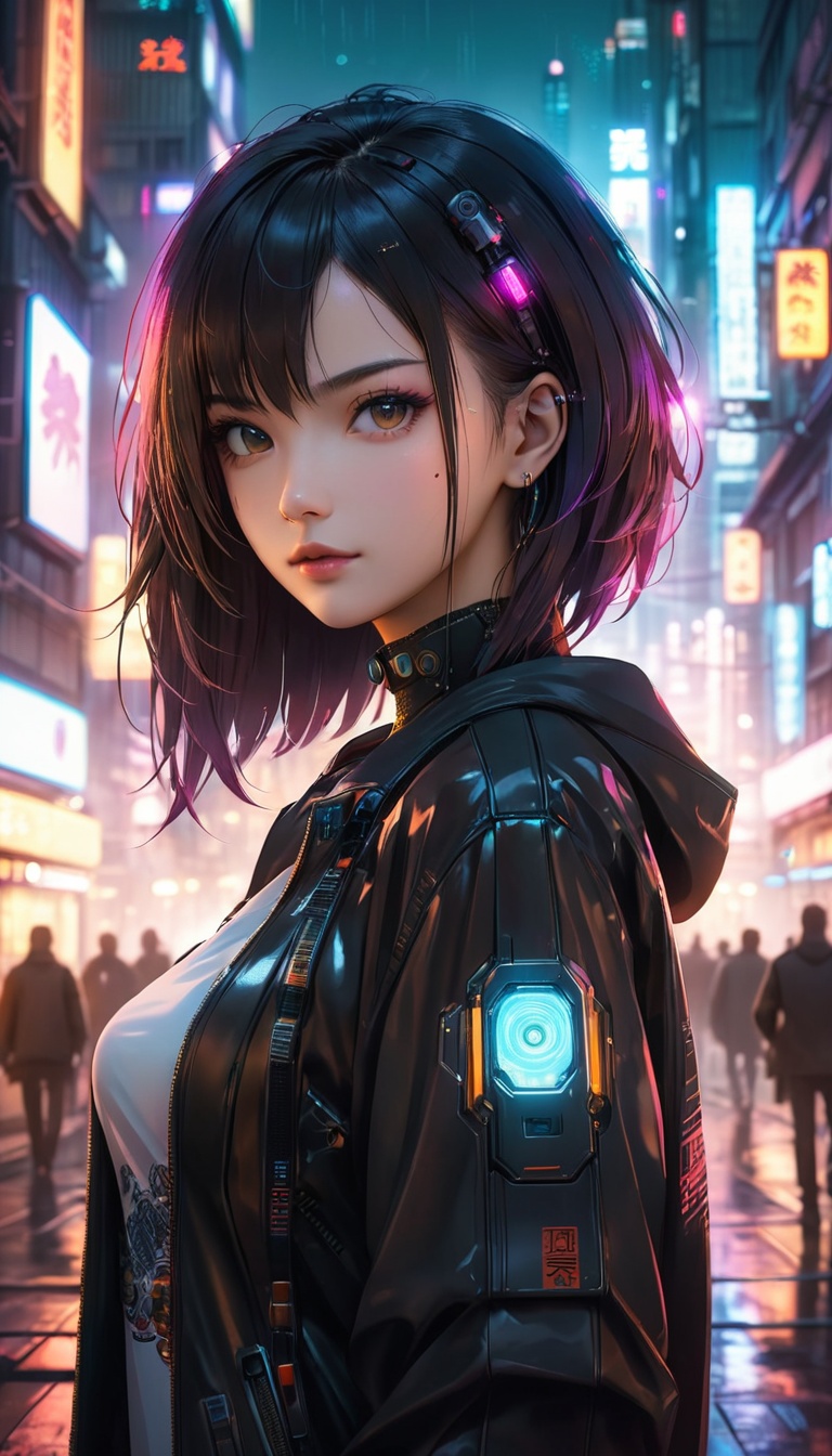 cyberpunk,  masterpiece,  best quality on Tensor.Art