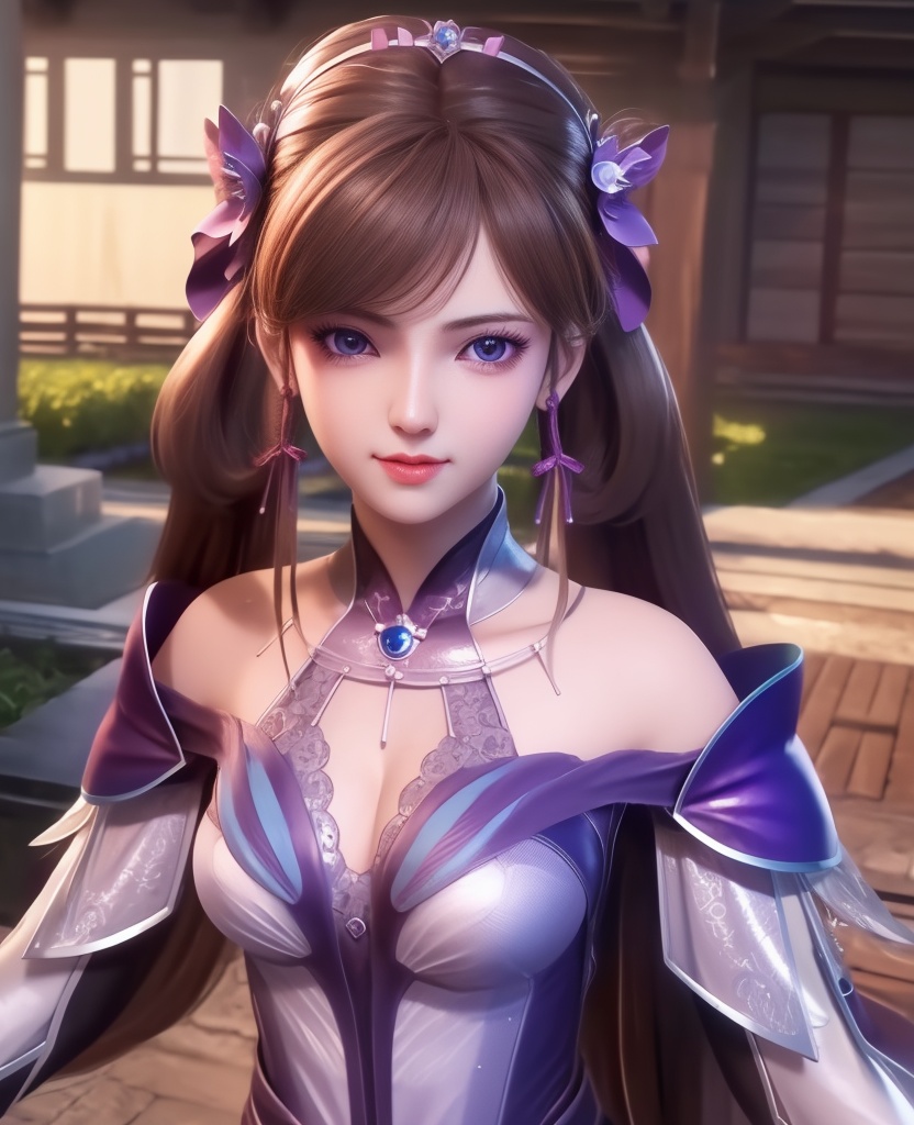 <lora:561-DA-炼气十万年-孔炎:0.8>(,1girl, ,best quality, ),looking at viewer,  ,ultra detailed background,ultra detailed background,ultra realistic 8k cg,, ,masterpiece, (( , )),, ,   ,   cure blossom,  ,,  (cleavage), (), ,,