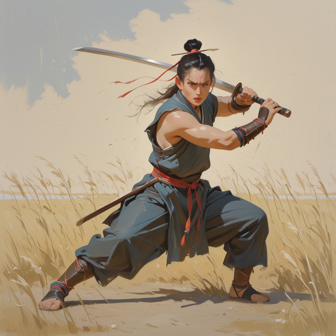 (NeoBrush_ZiD,  loose brushwork,  painterly on Tensor.Art