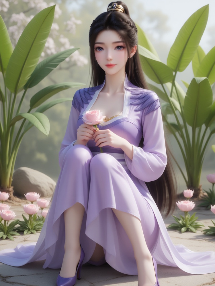 紫灵fuxl版 by 芋头与鱼头 on Tensor.Art