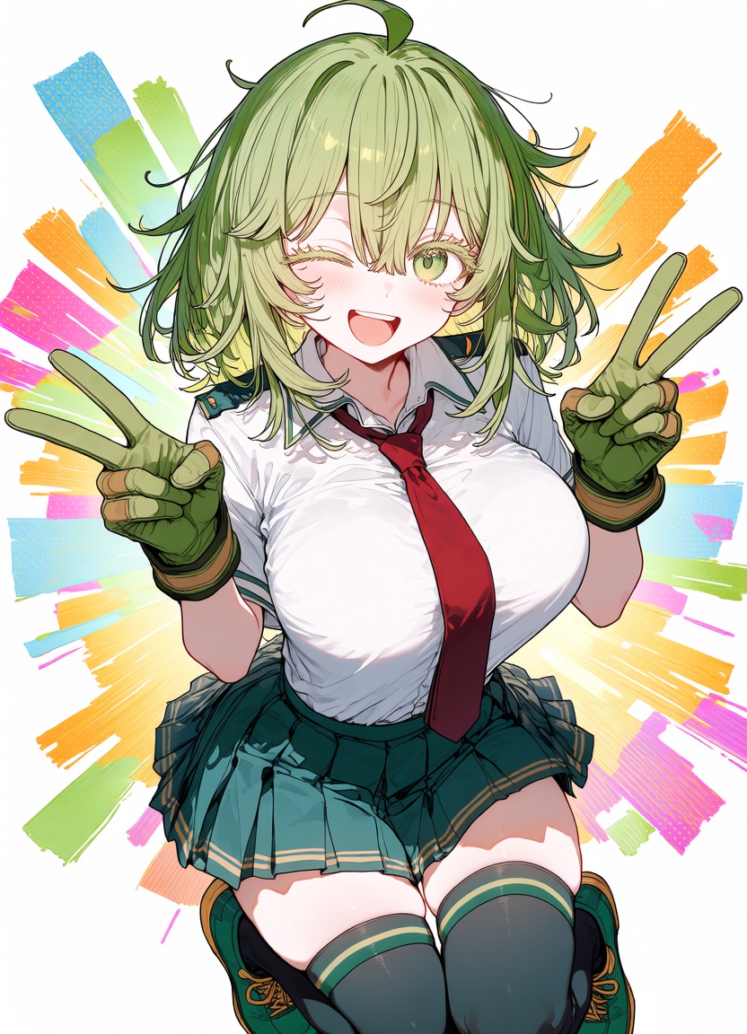 1girl,  Hagakure Toru,  skirt on Tensor.Art
