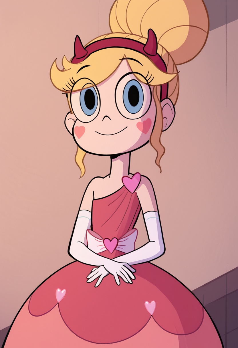 starbutterfly,  blonde hair,  1girl on Tensor.Art