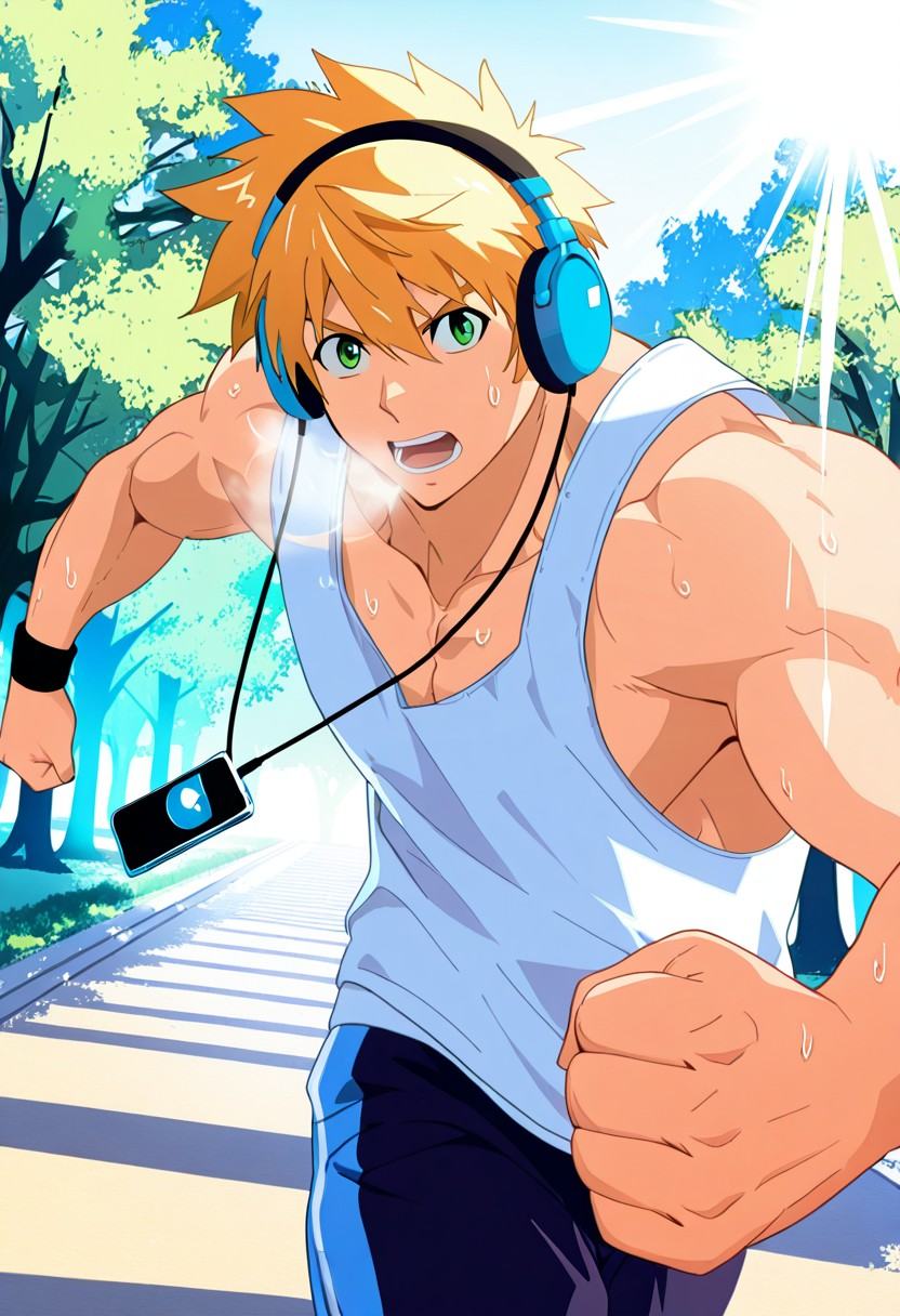 Anime,  1male,  solo male focus on Tensor.Art