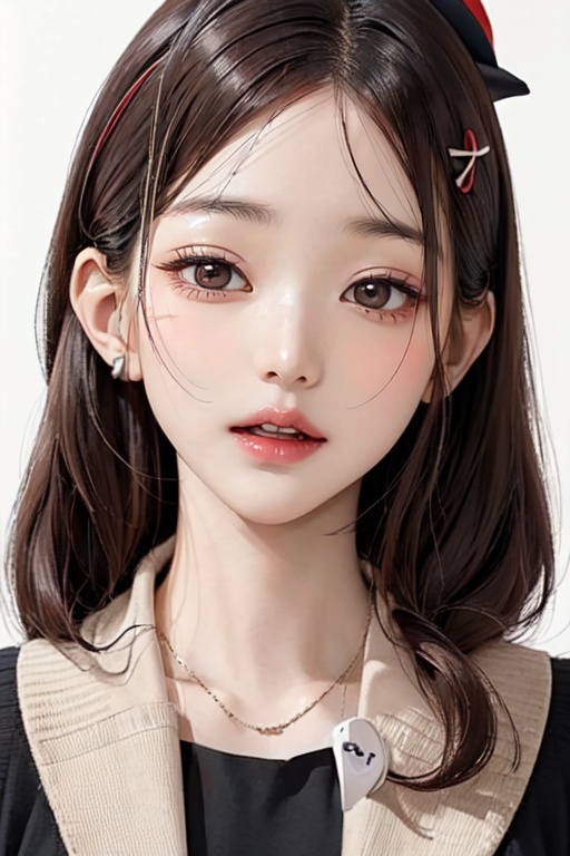 zhangyuanying,1girl,face,curly hair,red hair,white background,<lora:zhangyuanying_FGXY:0.8>,