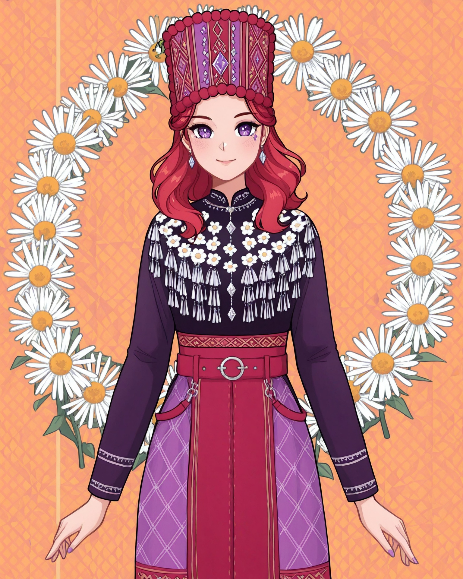 1girl,  ,  kachinfa on Tensor.Art
