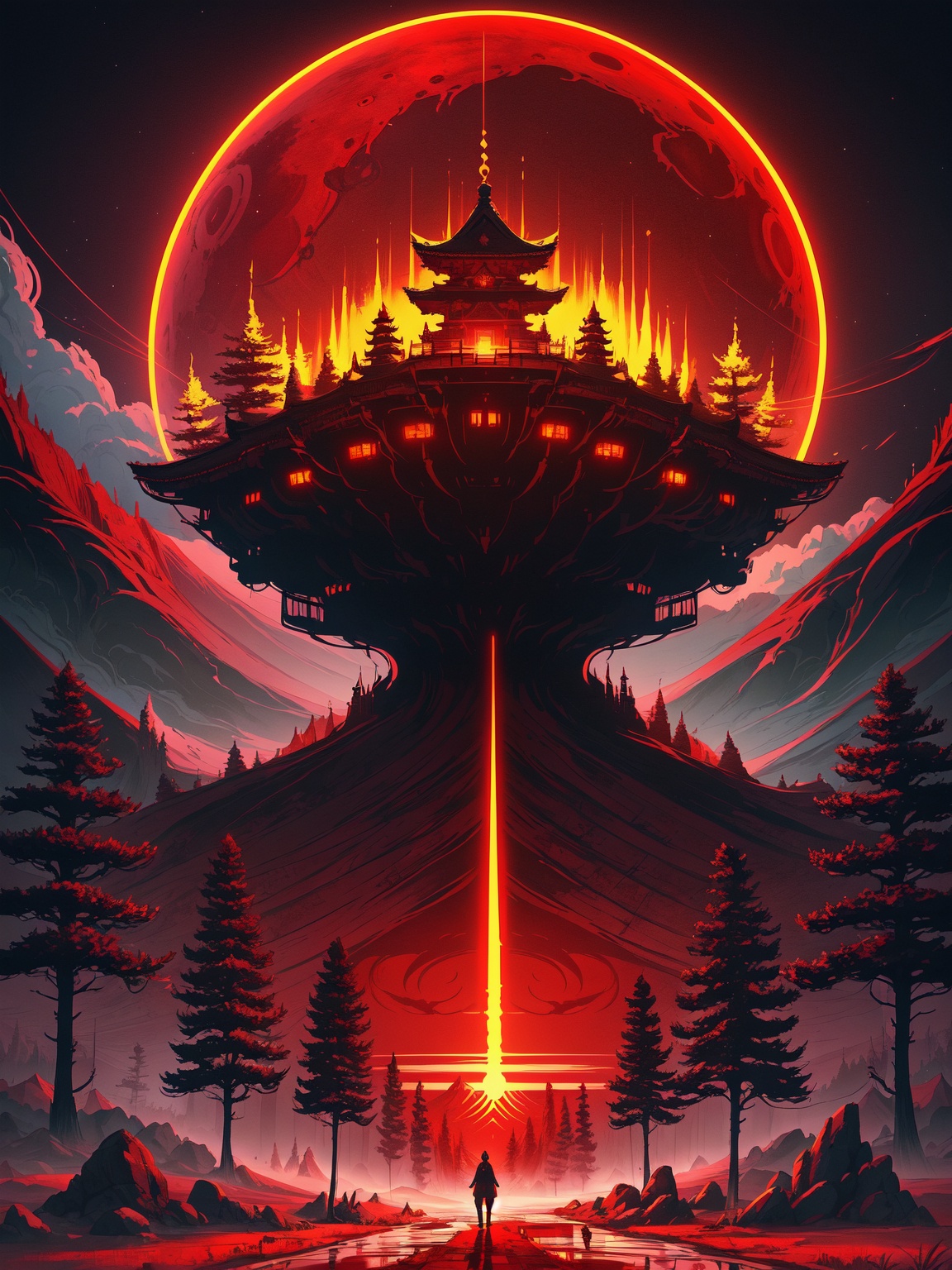Scif vibes,  Otherworldly,  Cinematic on Tensor.Art