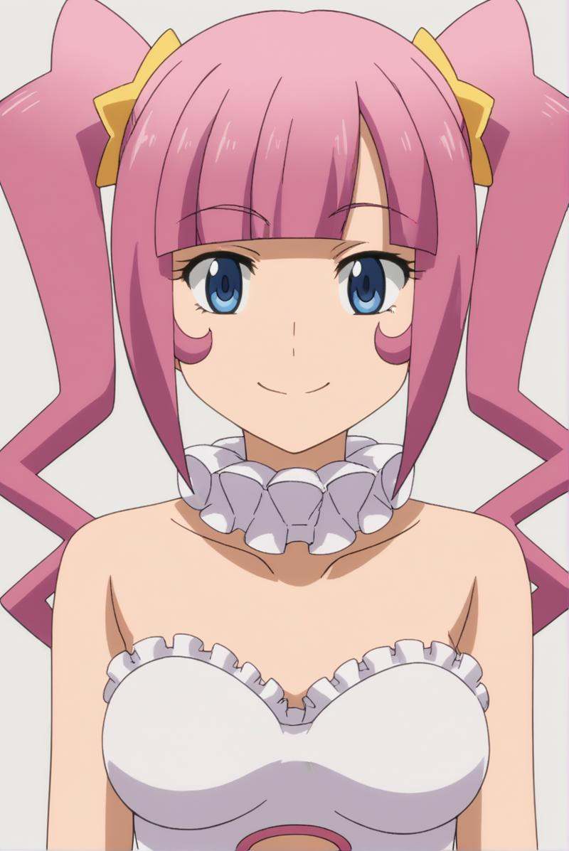 white background,  Mihoshi,  upper body on Tensor.Art