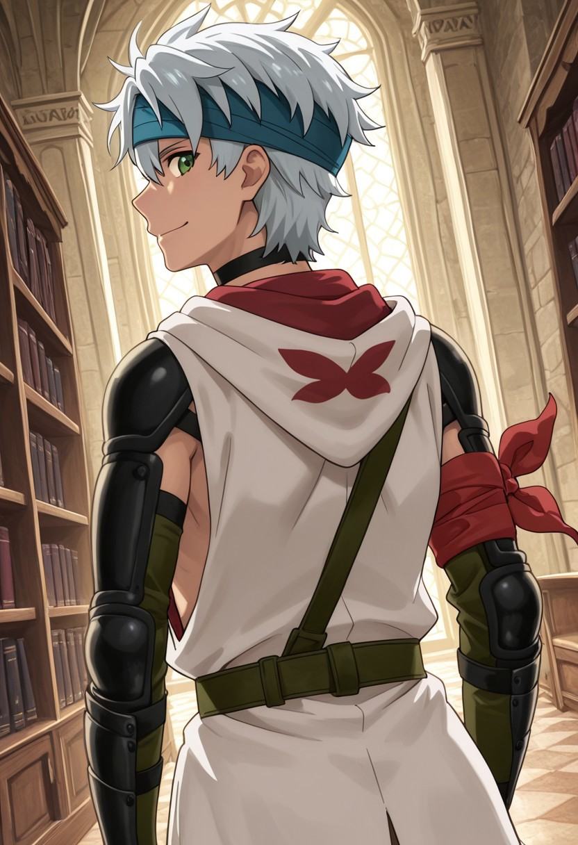 Anime,  solo male,  male focus on Tensor.Art