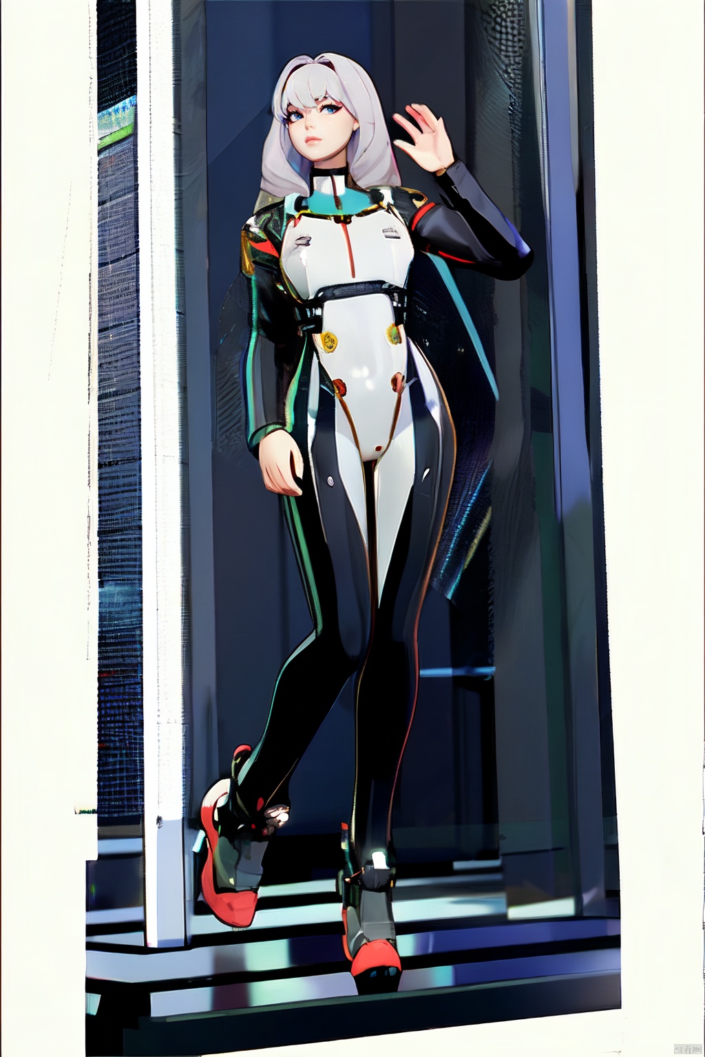 1girls,technology,full body,mechanical parts,spacesuit<lora:EMS-241232-EMS:0.800000>, <lora:EMS-346315-EMS:0.800000>