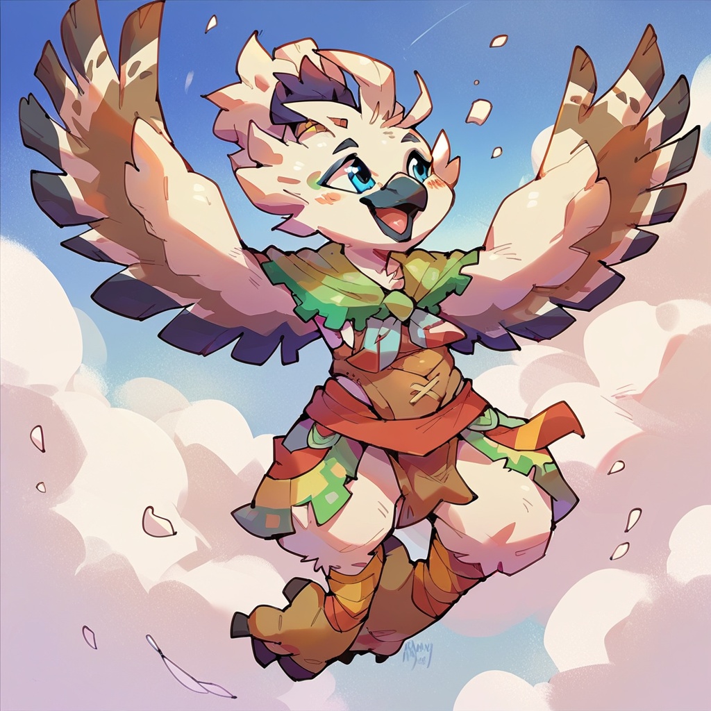 anthro,  solo,  Tulin on Tensor.Art