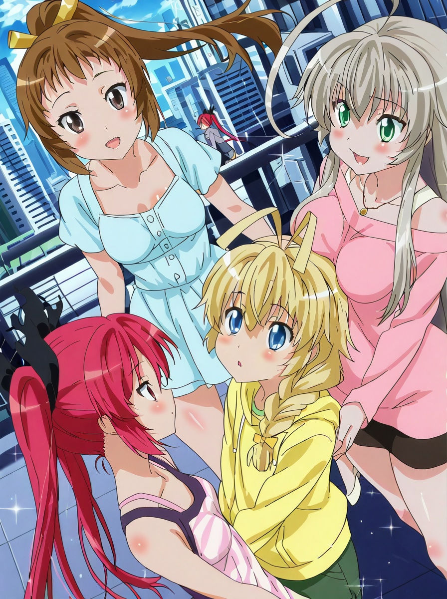 haiyore,  4girls,  nyaruko on Tensor.Art