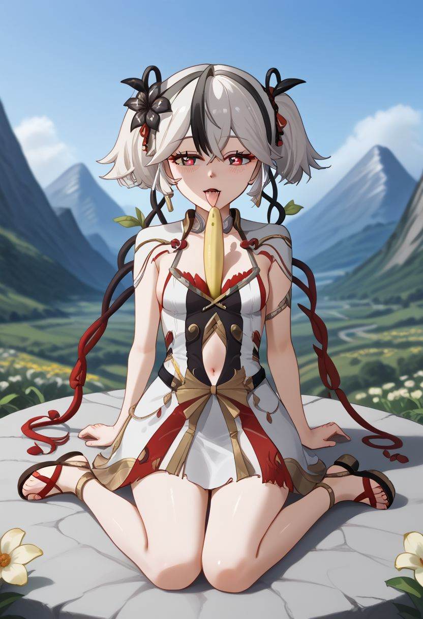 1girl,  solo,  blush on Tensor.Art