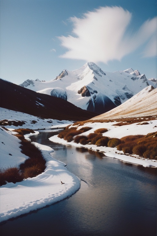 Fantastic,Forests,snow-capped mountains,rivers,mountains,golden ratio composition,chiaroscuro,realism,masterpieces,award-winning photography,8K,<lora:KODA GOLD200:1>,