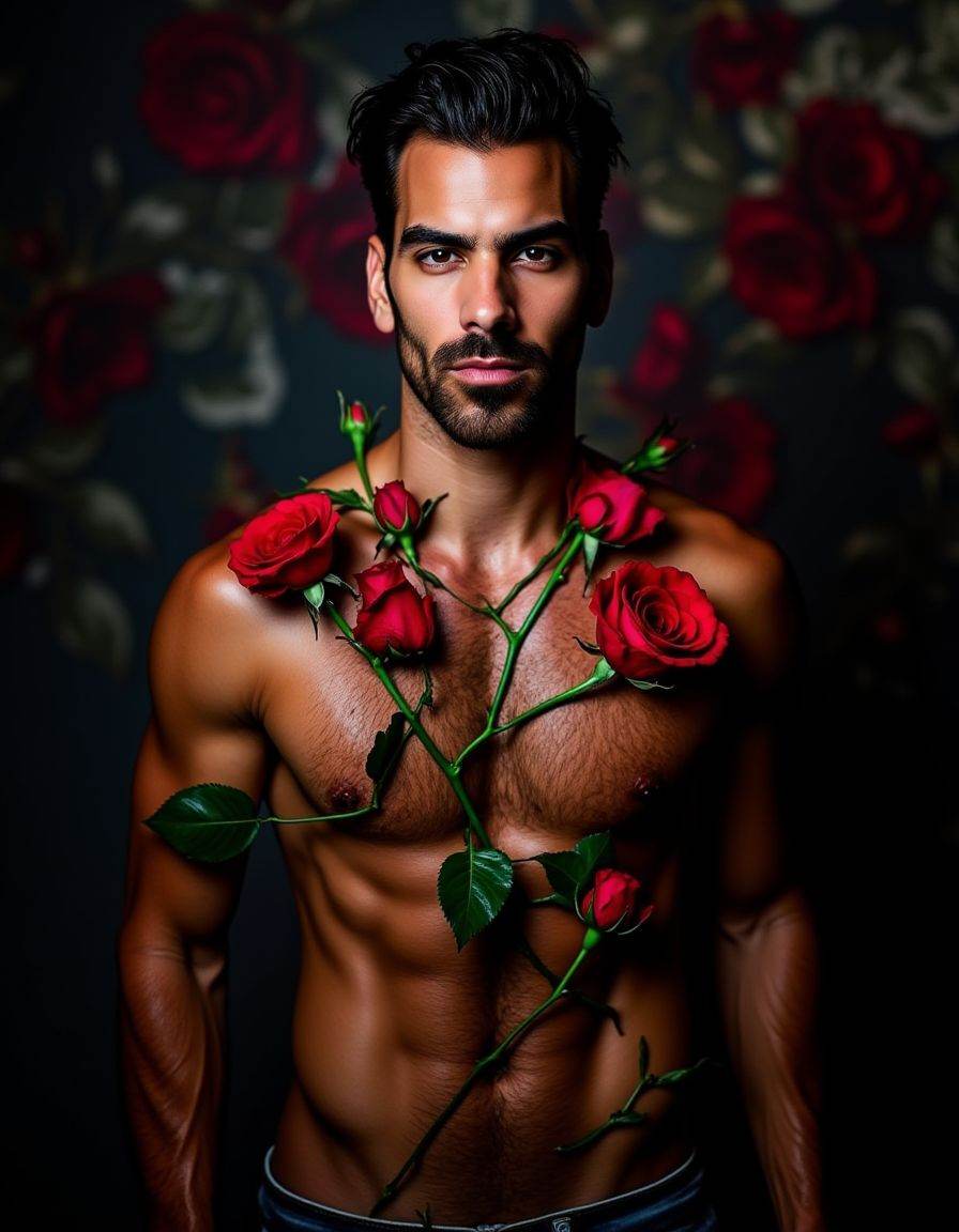 Dark Moody Atmosphere,  Nyle Dimarco ,  medium shot on Tensor.Art