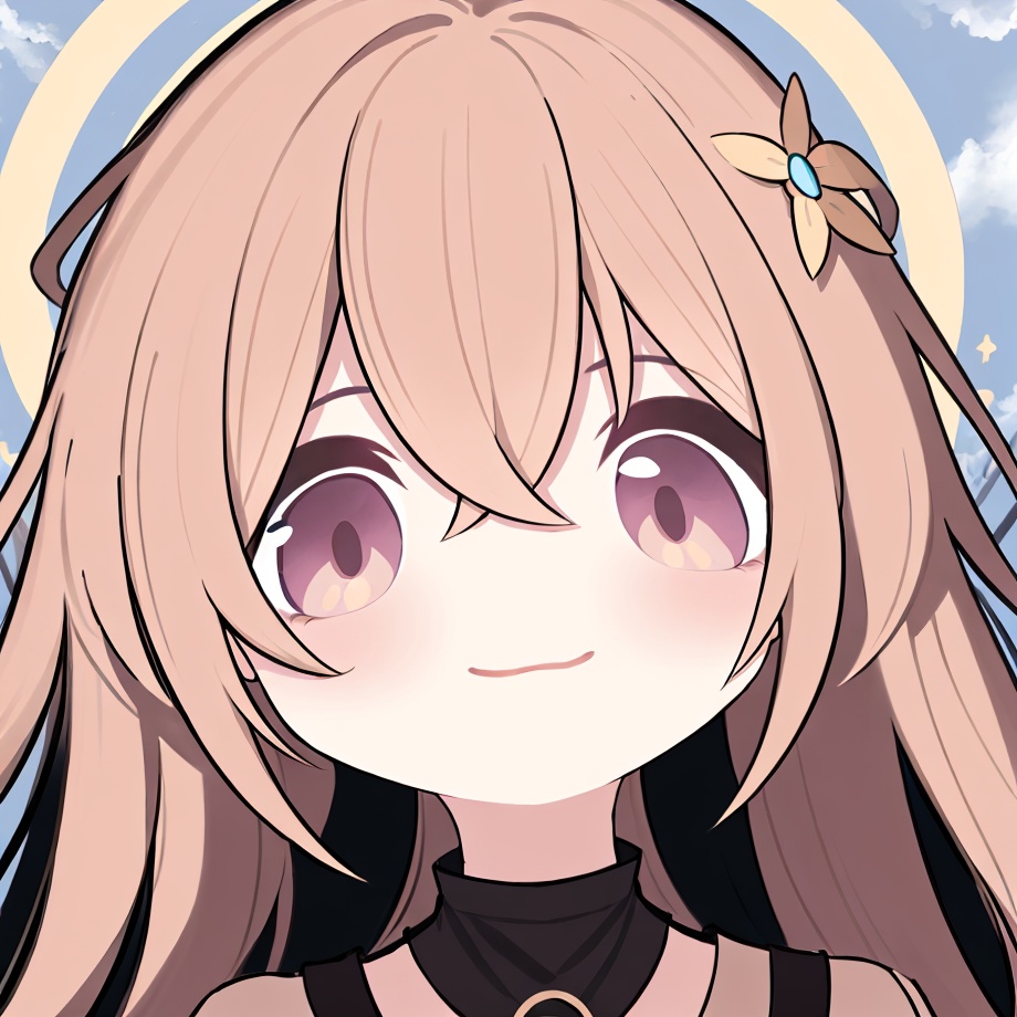 highres,starry_background,no out of frame,((((full head)))),((masterpiece)),best quality,1girl,chibi style,1girl,hair between eyes,hair ornament,one side up,light smile,solo,((masterpiece)),((masterpiece)),(eyes), <lora:YG可爱大头表情包:0.85>,