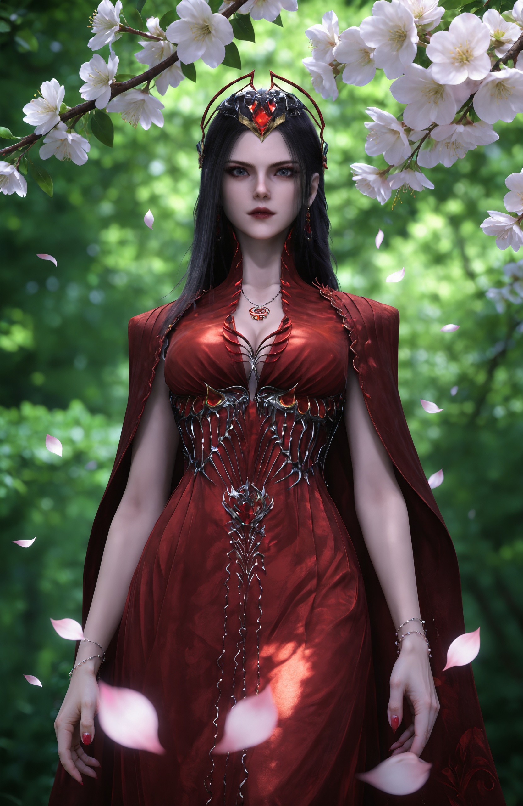 1girl,  long hair,  black hair by 漫 on Tensor.Art