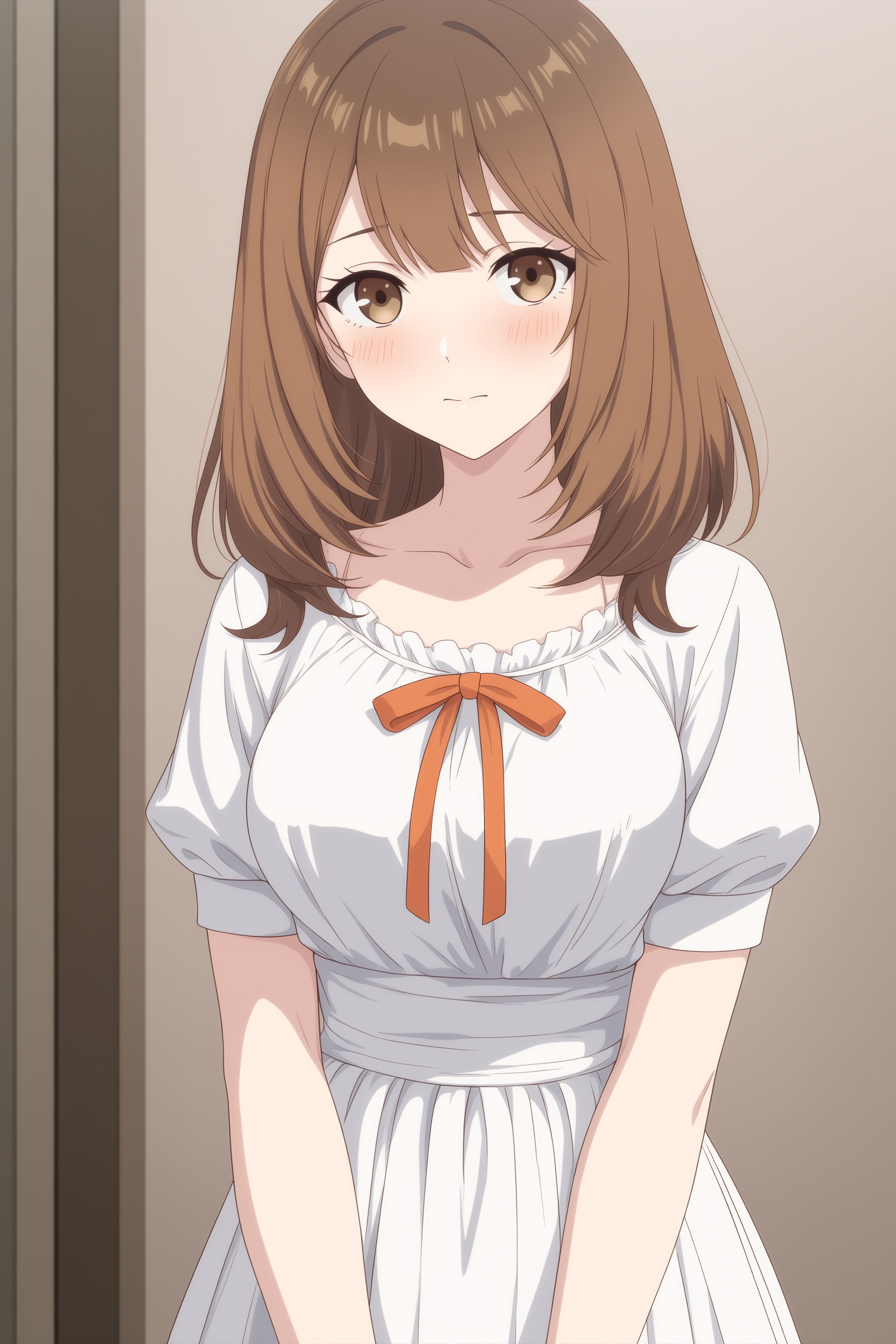 kyouka-igarashi-rearguard,  nightwearoutfit,  brown hair on Tensor.Art