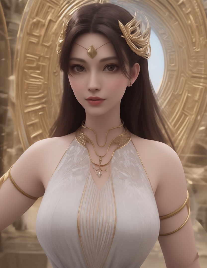 ultra realistic 8k cg, picture-perfect face, flawless, clean, masterpiece, professional artwork, famous artwork, cinematic lighting, cinematic bloom, perfect face, beautiful face, beautiful eyes, ((perfect female body, narrow waist)), red eyes, gorgeous queen, royal, divine, goddess, godlike, (royal palace), fantasy, dreamlike, unreal, science fiction, , beautiful clothes, lace, lace trim, lace-trimmed legwear, nsfw, breasts out,  (rich:1.4), prestige, luxury, jewelry, diamond, gold, pearl, gem, sapphire, ruby, emerald, intricate detail, delicate pattern, sexy, charming, alluring, seductive, erotic, enchanting, hair ornament, necklace, earrings, bracelet, armlet, ,(solo:1.5, ) (1girl:1.8),(,gigantic breasts,)<lora:DA_HenRenDaDi:0.5>