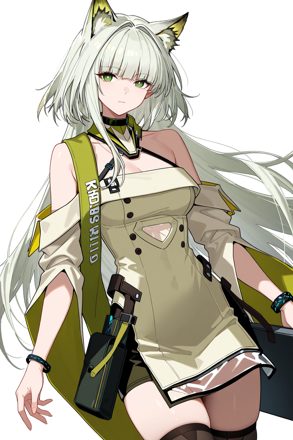 kal'tsit_esperanta_(arknights),  animal ear fluff,  animal ears on Tensor.Art