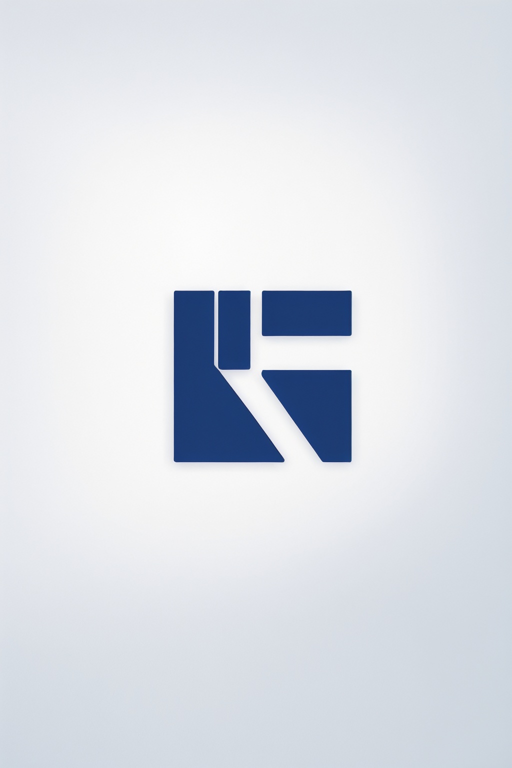 modernlogo Blue shape on white background <lora:logo3:0.8>