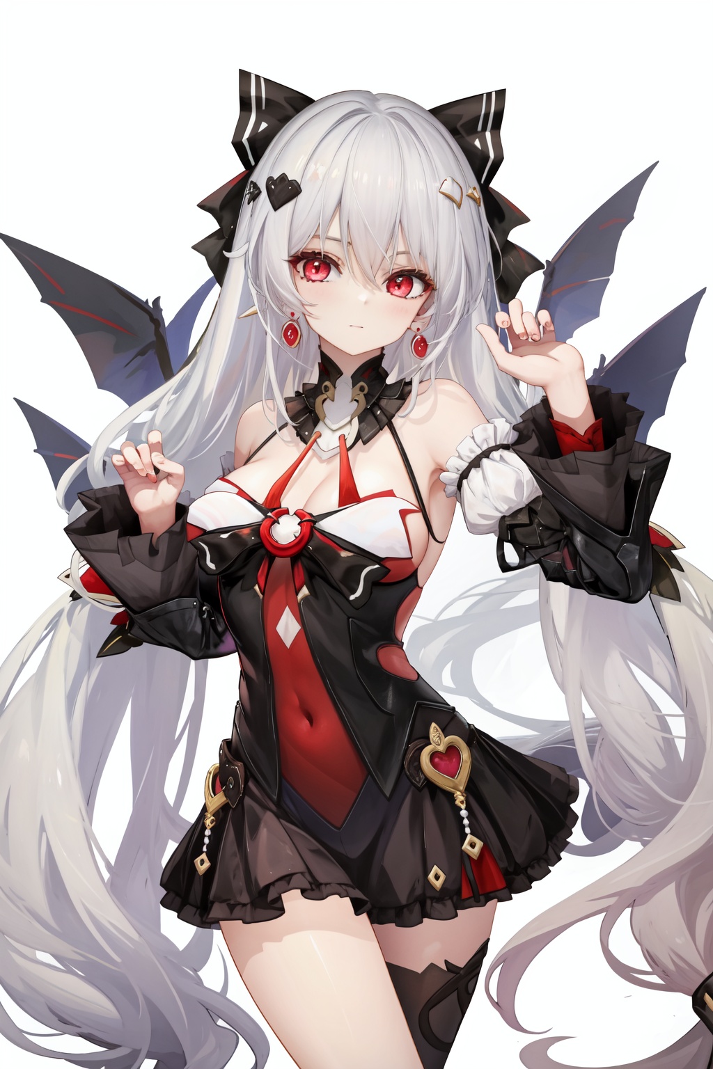 <lora:大月下v3:1>,a girl named lunakindred,lunakindred,luna dress,1girl,looking at viewer,bare shoulders,earrings,high quality,, (masterpiece,best quality,high quality:1.4),absurdres,