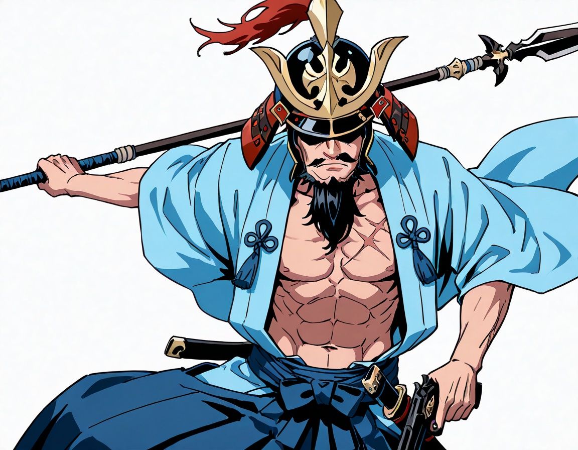 ashinaisshin,  upper body,  action pose on Tensor.Art