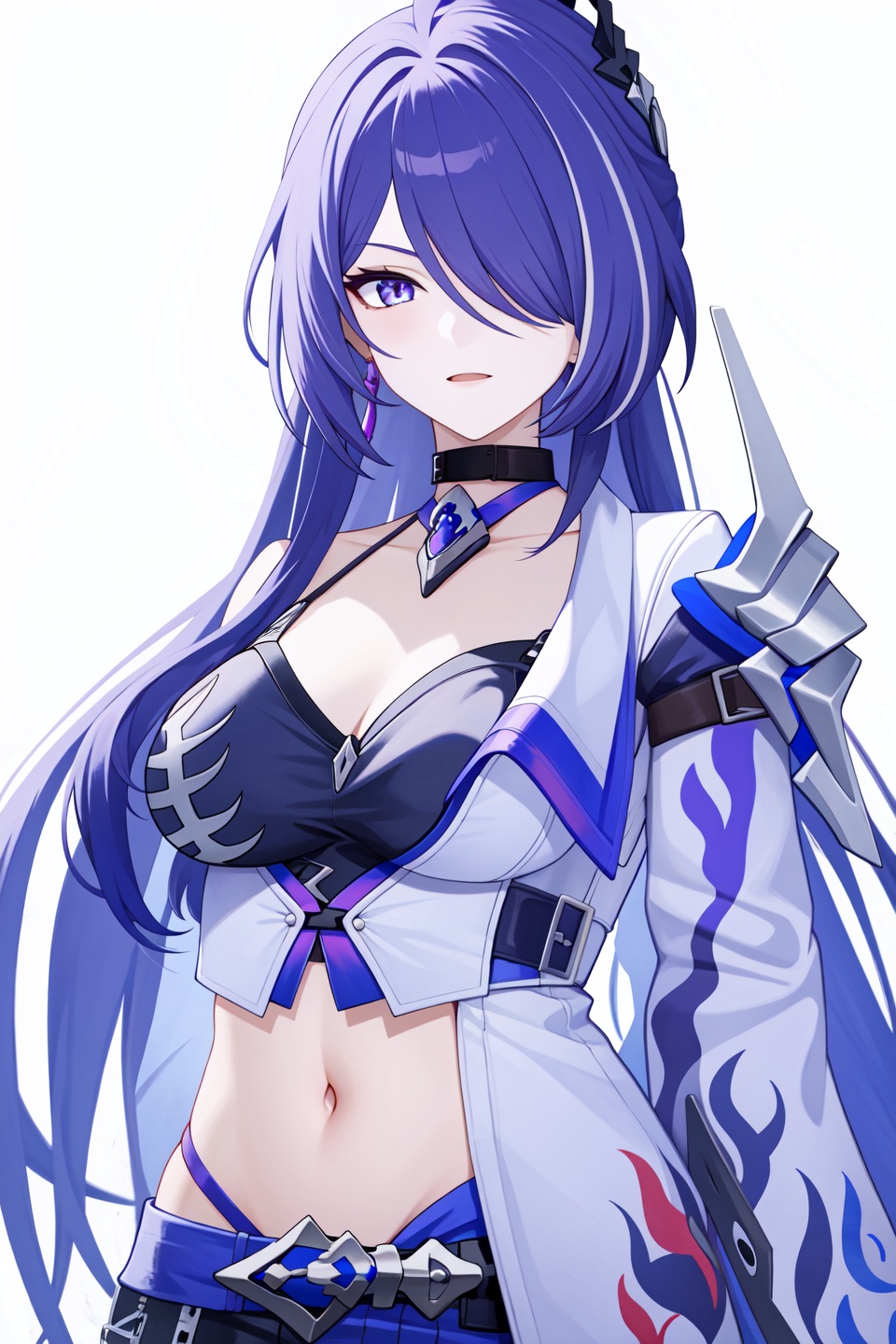 <lora:黄泉v5:1:lbw=all>,1girl,huangquan,official clothing,navel,high quality,wariza,, (masterpiece,best quality,high quality:1.4),absurdres,