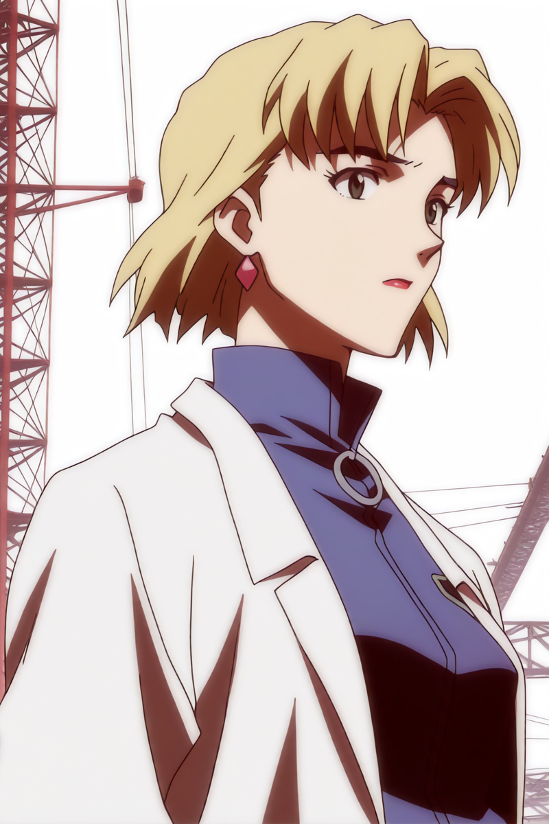 ritsuko akagi,  solo,  perfect composition on Tensor.Art