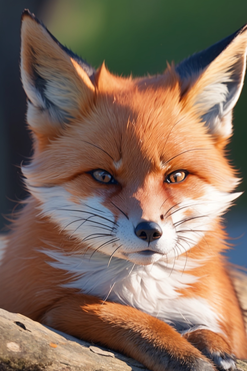 f0x,  grumpy,  portrait on Tensor.Art