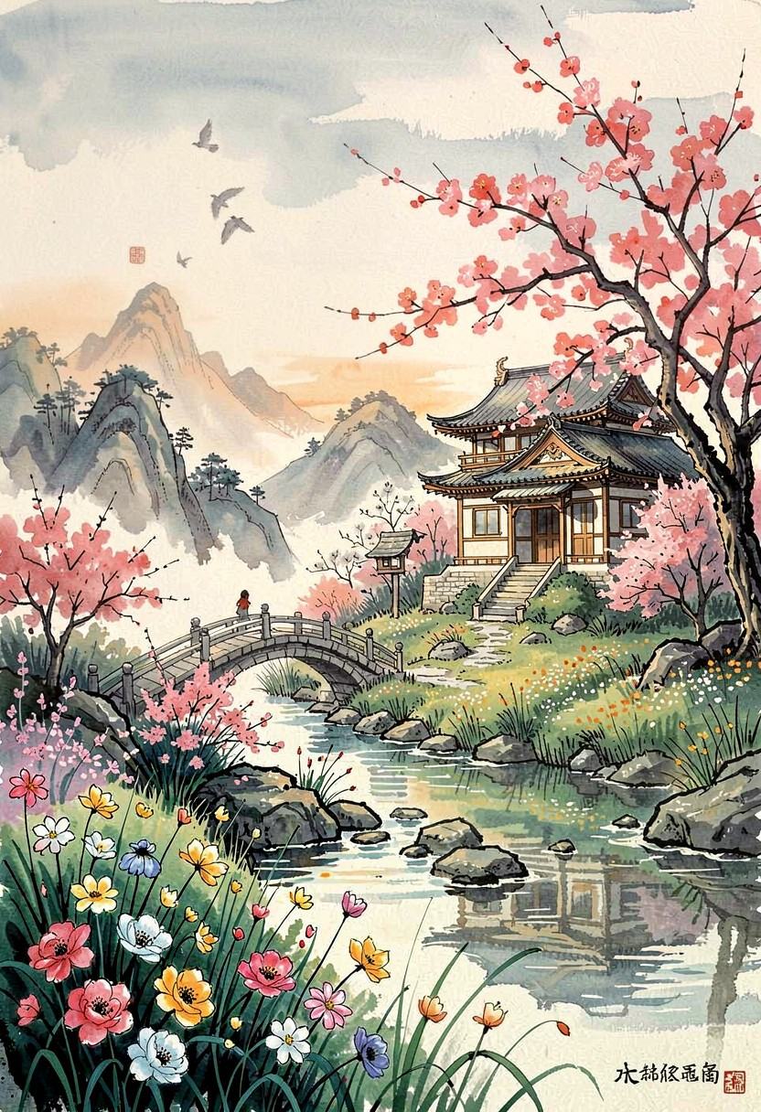 WALLPAPER STYLE,  no humans,  scenery on Tensor.Art