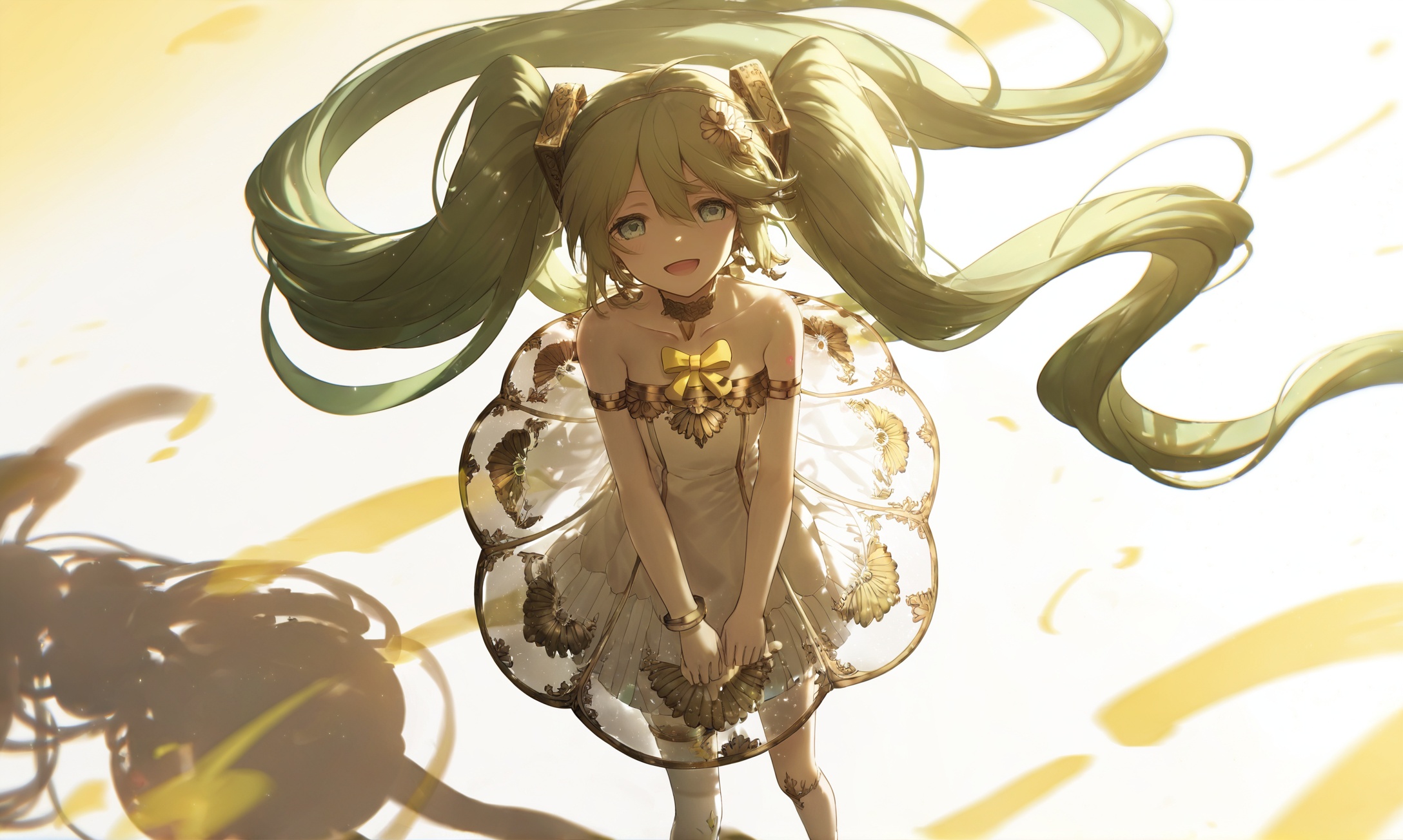 1girl,  hatsune miku,  solo on Tensor.Art