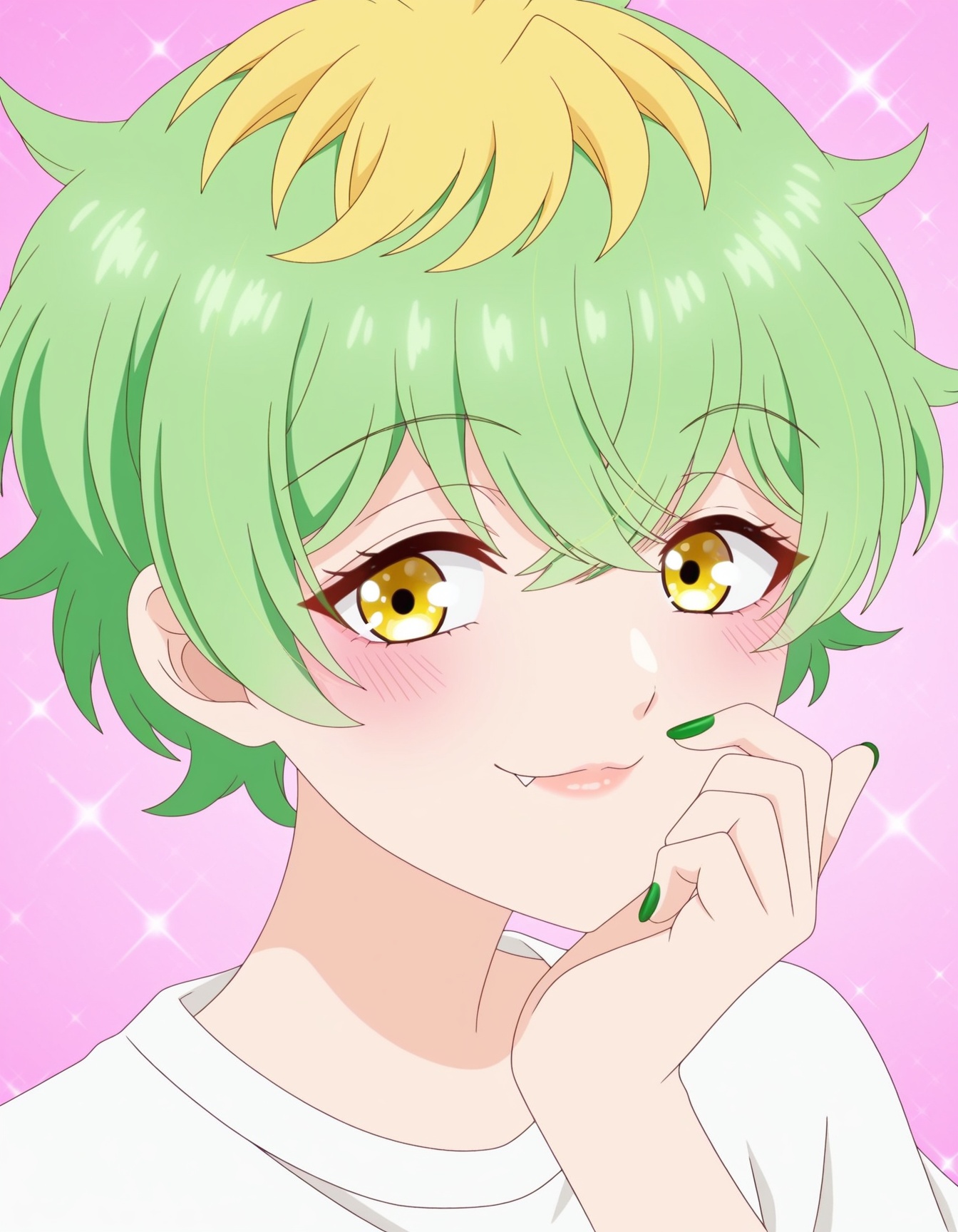 M1W4_XL,  blonde hair,  multicolored hair on Tensor.Art