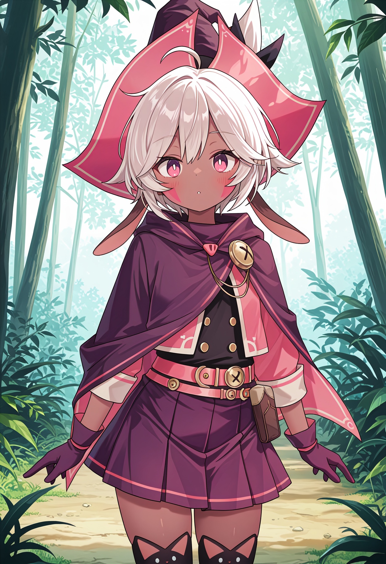 1girl,  pieberry,  dark-skinned female on Tensor.Art