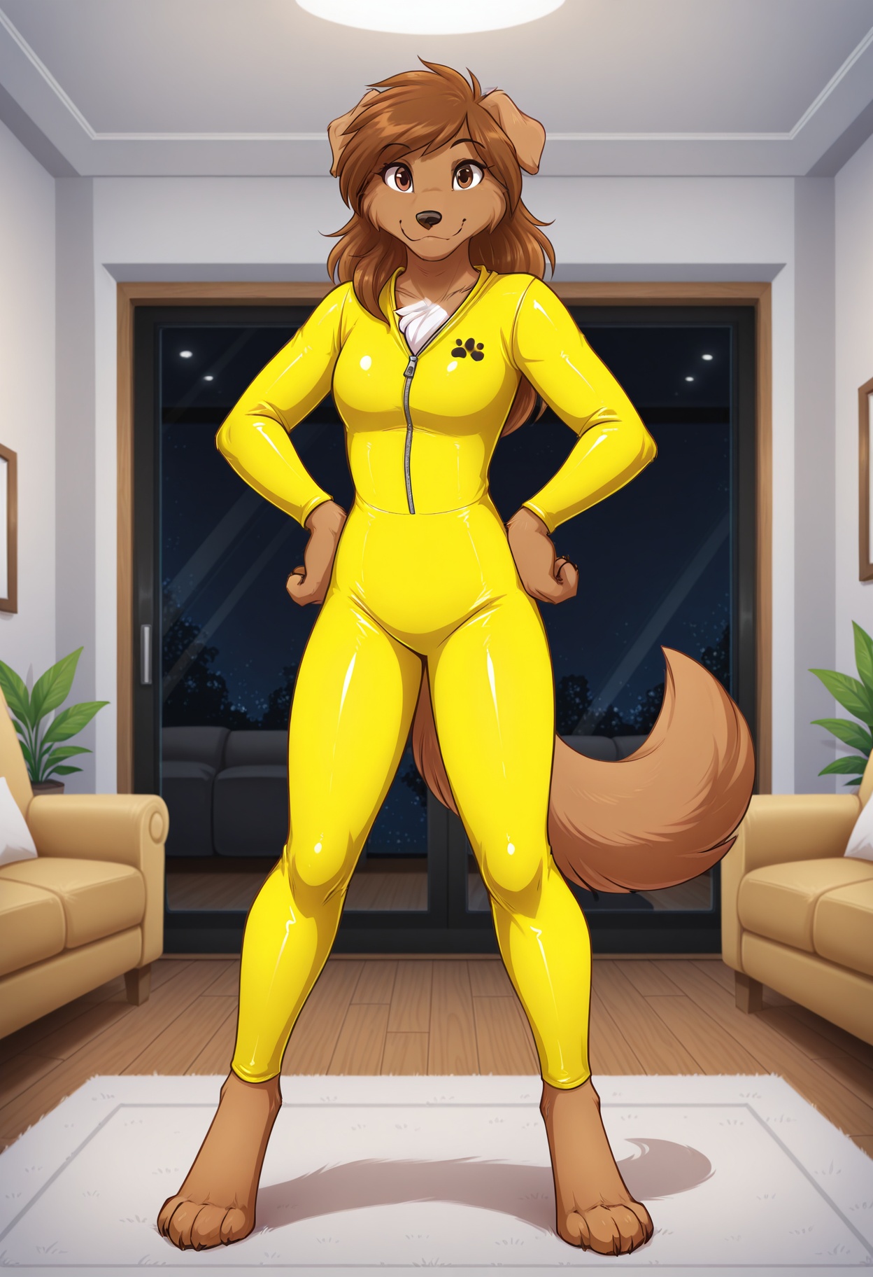florence_ambrose,  anthro dog,  furry anthro on Tensor.Art