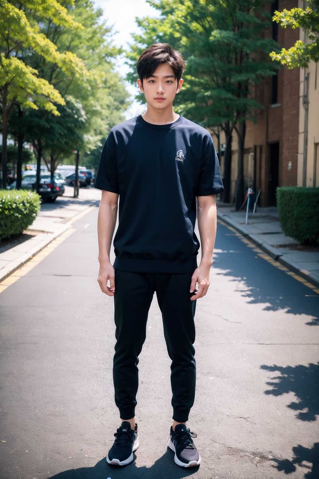 1boy,  male focus,  realistic on Tensor.Art