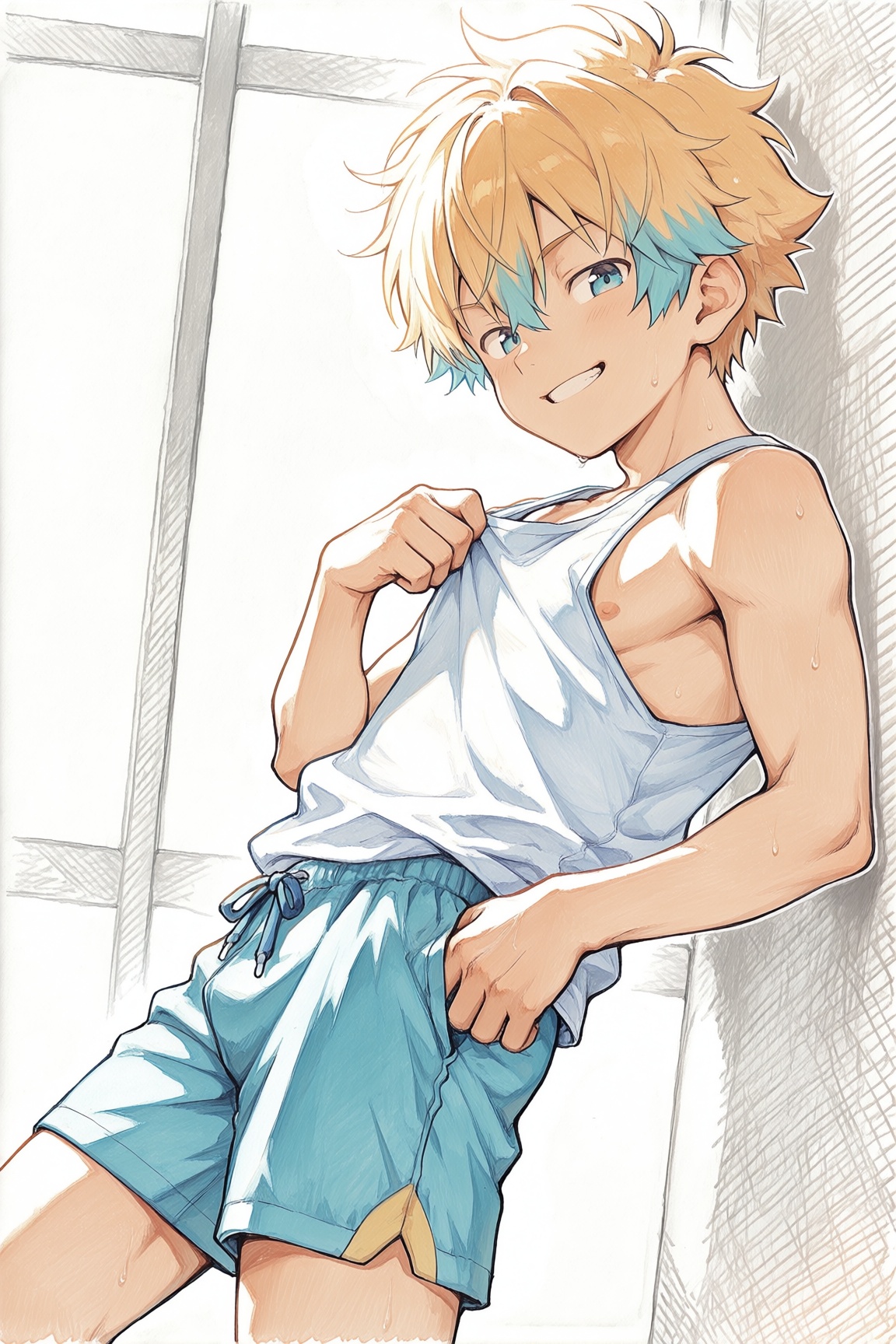 1boy,  Do Hasuka,  male on Tensor.Art